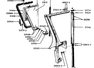 1_1958-1960-Ford-Thunderbird-Vent-Window