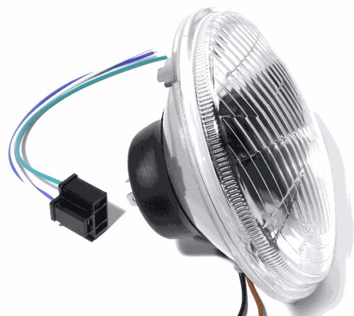 5¾ inch H4 Headlamp with parking light (146 mm) EU (European) certified headlights