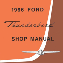 Ford Thunderbird shop manuals