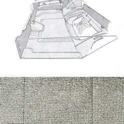1958 - 1966 Ford Thunderbird trunk mat sets