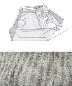 1958 - 1966 Ford Thunderbird trunk mat sets