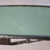 1966 Ford Thunderbird door glass for town coupe and landau - green tinted (used, frame included)