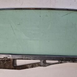 1966 Ford Thunderbird door glass for town coupe and landau - green tinted (used, frame included)