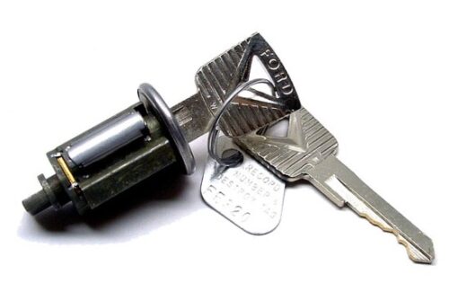 1961-1964 Ford Thunderbird ignition key and cylinder for Ignition Switch
