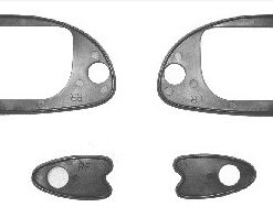 1964-1966 Thunderbird door handle grommet set