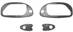 1964-1966 Thunderbird door handle grommet set