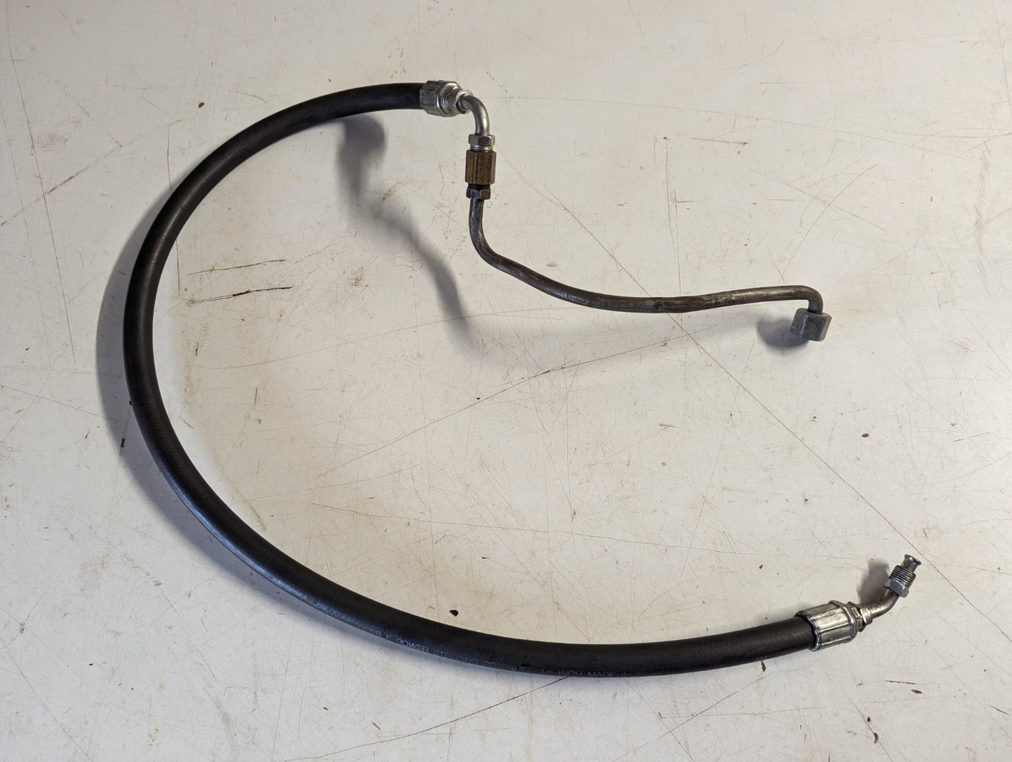 1965-1966 Ford Thunderbird power steering pressure line and hose