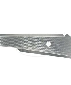 1955-1957 Ford Thunderbird Upper Door Trim Panel, Right, Without Power Seat, Aluminum