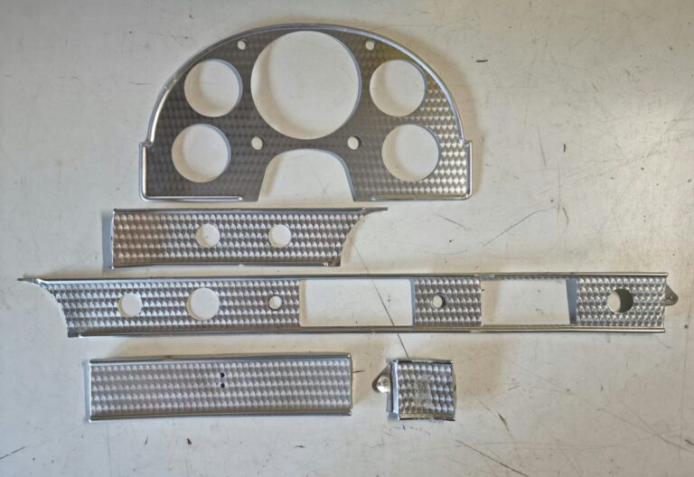 1957 Ford Thunderbird dash trim Kit, 5 pieces