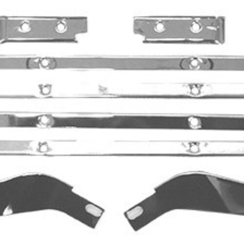 1964-1966 Thunderbird door panel retainer kit (chrome)