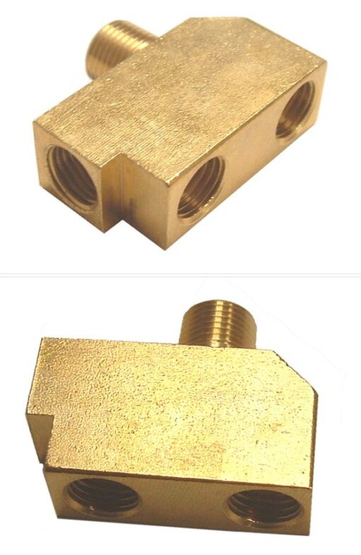 1961-1964 Thunderbird master cylinder brass block