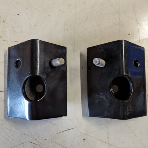 1964-1966 Ford thunderbird motor mount bracket to frame support (pair)