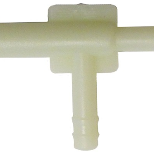 1961-1966 Thunderbird windshield washer hose Tee (white plastic)